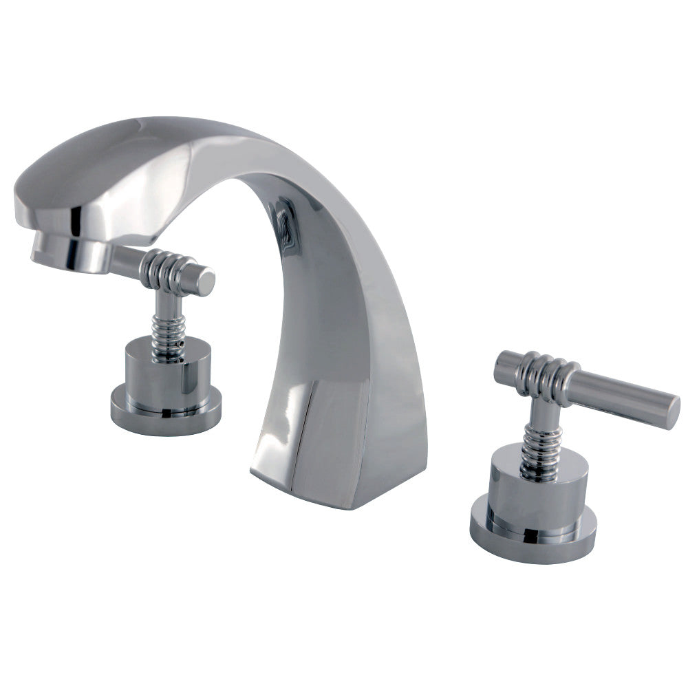 Kingston Brass KS4361ML Roman Tub Faucet, Polished Chrome - BNGBath