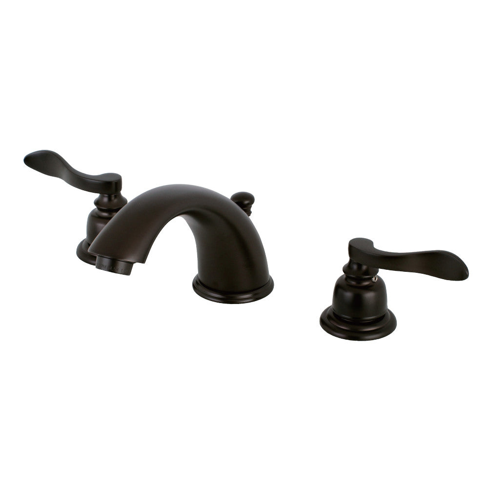 Kingston Brass KB965NFL Widespread Bathroom Faucet, Oil Rubbed Bronze - BNGBath