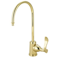 Thumbnail for Kingston Brass KS7192CFL Century Single Handle Water Filtration Faucet, Polished Brass - BNGBath