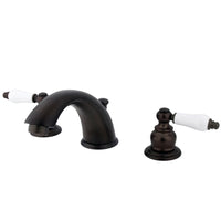 Thumbnail for Kingston Brass KB975B Widespread Bathroom Faucet, Oil Rubbed Bronze - BNGBath