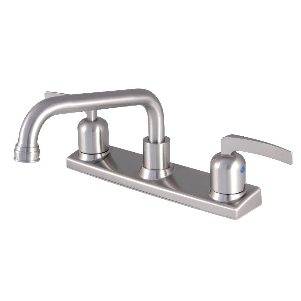 Kingston Brass FB2138EFL Centurion 8-Inch Centerset Kitchen Faucet, Brushed Nickel - BNGBath