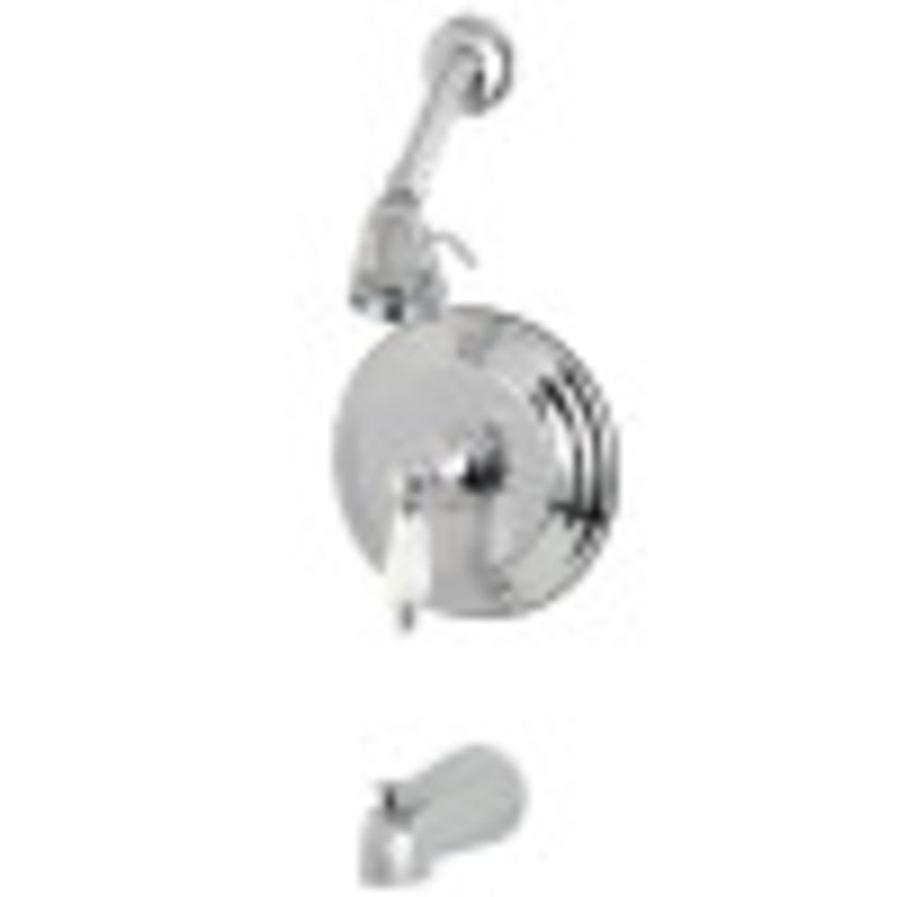 Kingston Brass KB3631PL Restoration Tub & Shower Faucet, Polished Chrome - BNGBath