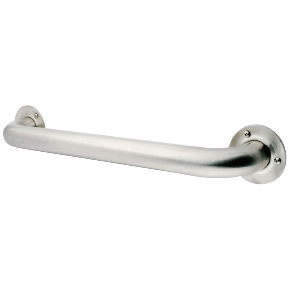 Kingston Brass GB1412ES 12" Stainless Steel Grab Bar, Brushed Nickel - BNGBath