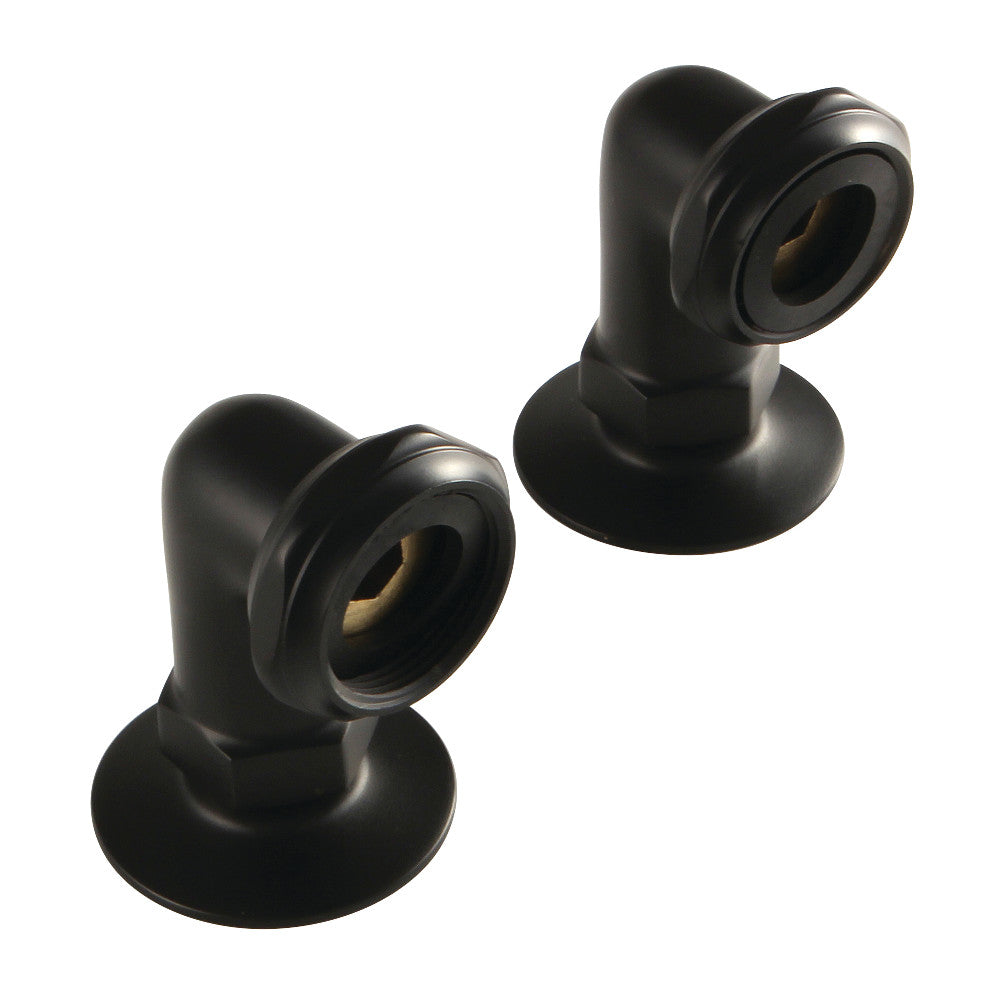 Aqua Vintage AE2RS0 Vintage 2-inch Tub Faucet Riser, Matte Black - BNGBath