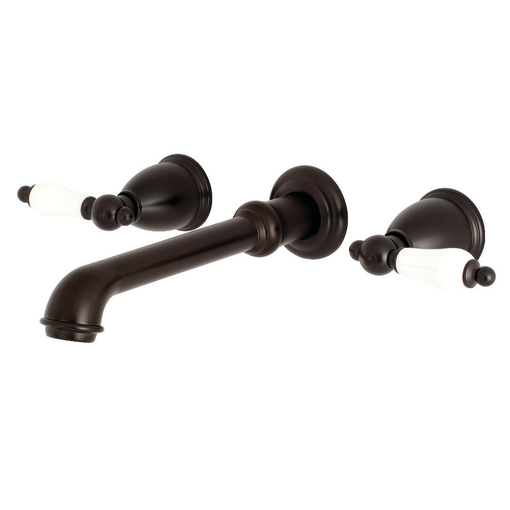 Kingston Brass KS7025PL English Vintage Wall Mount Roman Tub Faucet, Oil Rubbed Bronze - BNGBath