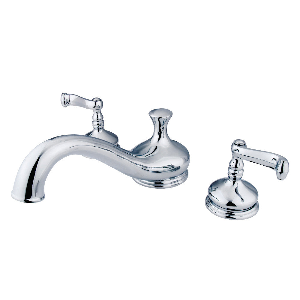 Kingston Brass KS3331FL Royale Roman Tub Faucet, Polished Chrome - BNGBath