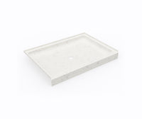 Thumbnail for Swanstone Solid Surface 48 x 34 Shower Base with Center Drain - BNGBath