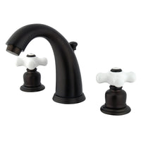 Thumbnail for Kingston Brass KB985PX Victorian 2-Handle 8 in. Widespread Bathroom Faucet, Oil Rubbed Bronze - BNGBath