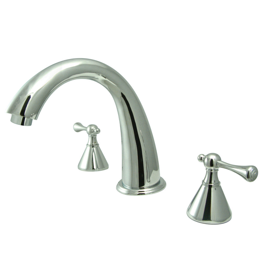 Kingston Brass KS2361BL English Country Roman Tub Faucet, Polished Chrome - BNGBath