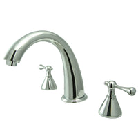 Thumbnail for Kingston Brass KS2361BL English Country Roman Tub Faucet, Polished Chrome - BNGBath