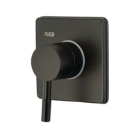 Thumbnail for Kingston Brass KS3040DL Concord 3-Way Diverter Valve with Trim Kit, Matte Black - BNGBath