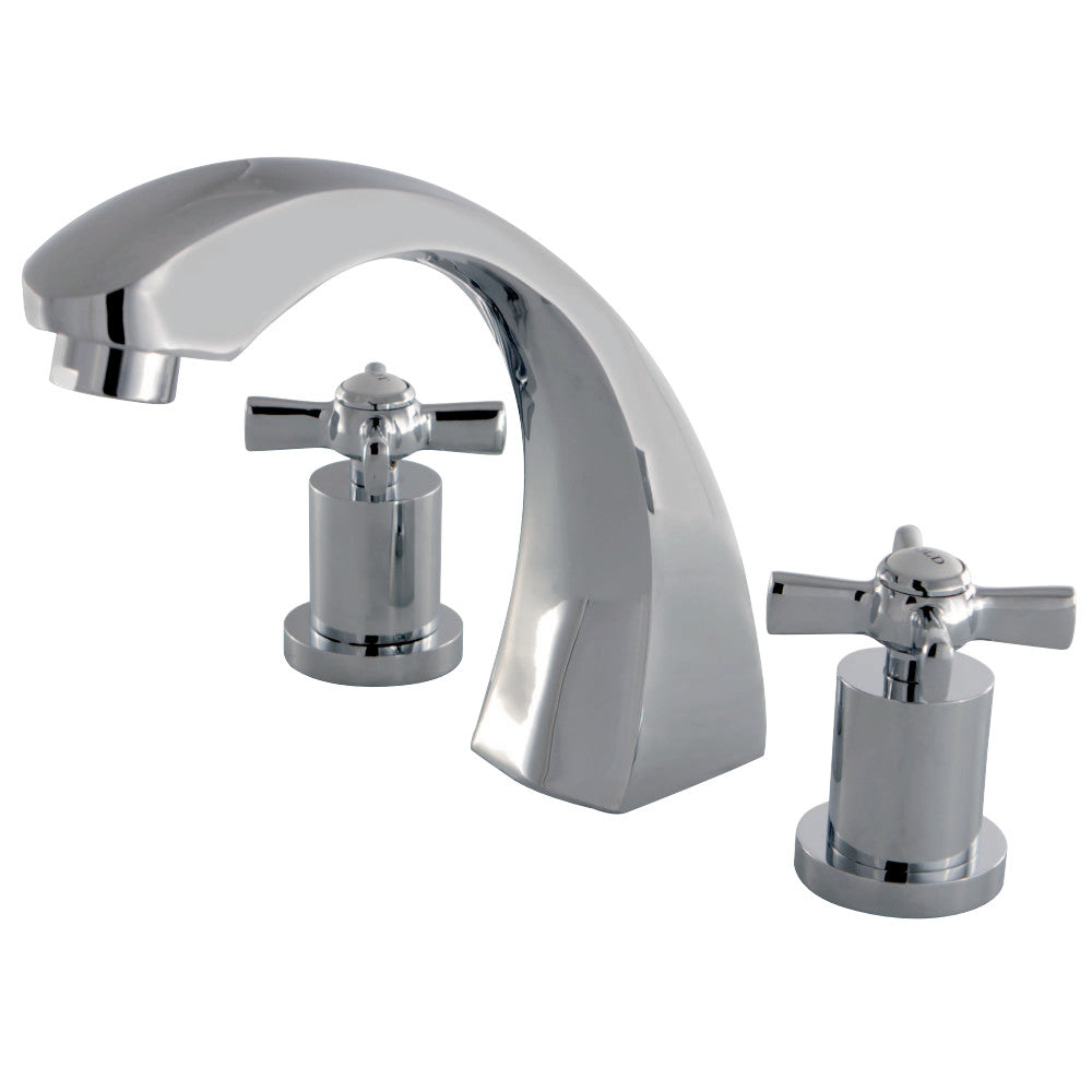 Kingston Brass KS4361ZX Millennium Roman Tub Faucet, Polished Chrome - BNGBath