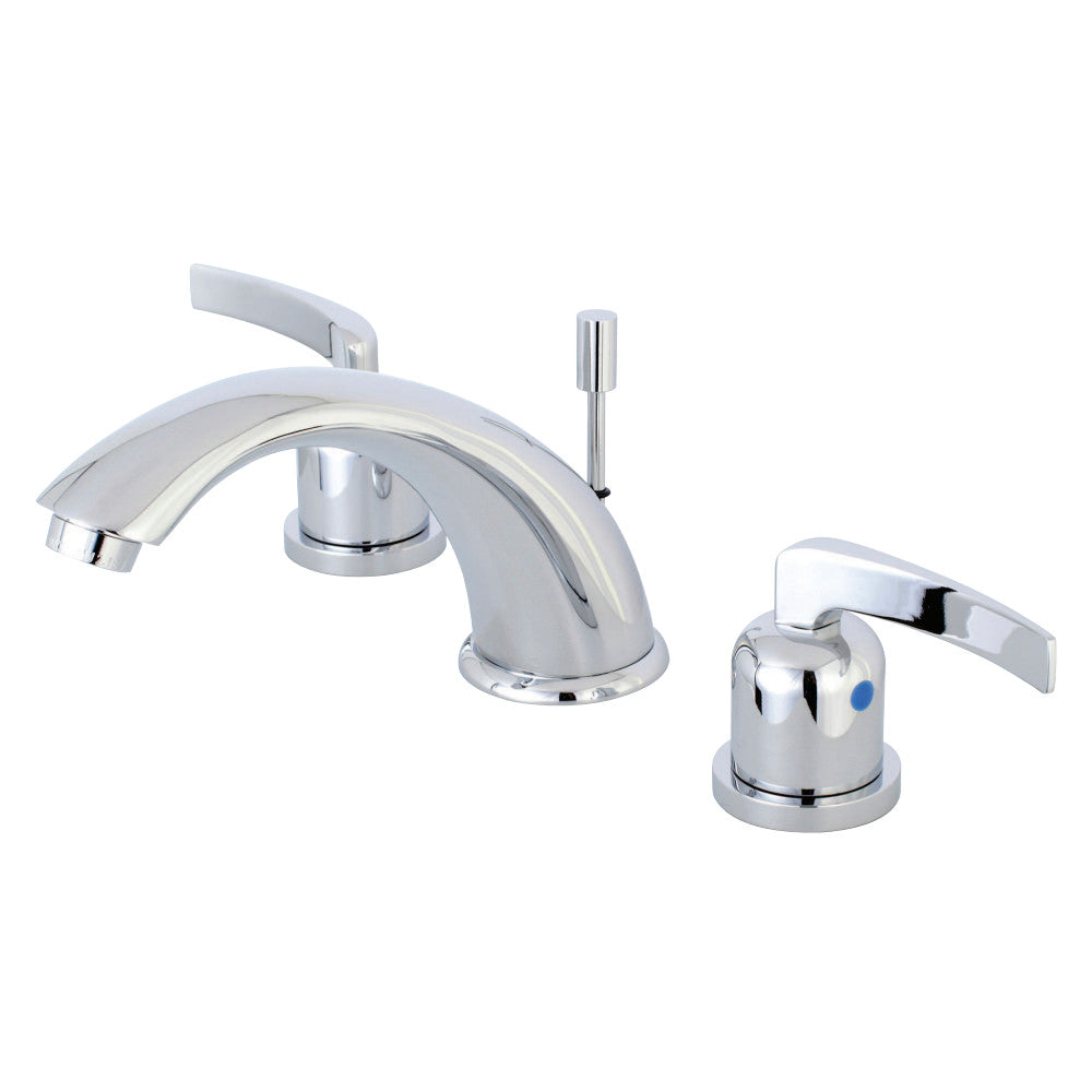 Kingston Brass KB8961EFL 8 in. Widespread Bathroom Faucet, Polished Chrome - BNGBath