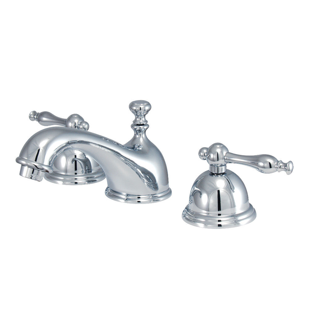 Kingston Brass KS3961NL 8 in. Widespread Bathroom Faucet, Polished Chrome - BNGBath