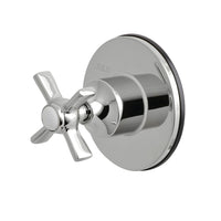 Thumbnail for Kingston Brass KS3031ZX 3-Way Diverter Valve with Trim Kit, Polished Chrome - BNGBath