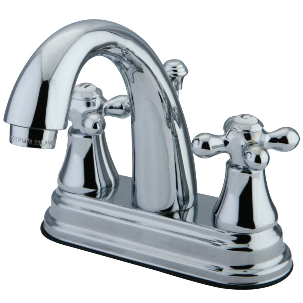 Kingston Brass KS7611AX 4 in. Centerset Bathroom Faucet, Polished Chrome - BNGBath