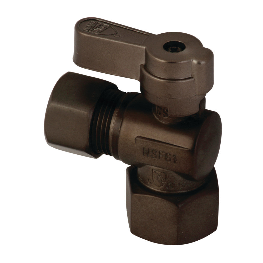 Kingston Brass KF4440ORB 1/2" FIP X 1/2" OD Comp Angle Stop Valve, Oil Rubbed Bronze - BNGBath