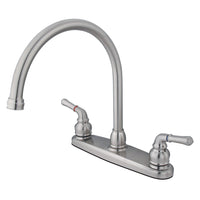 Thumbnail for Kingston Brass KB798LS Magellan Centerset Kitchen Faucet, Brushed Nickel - BNGBath