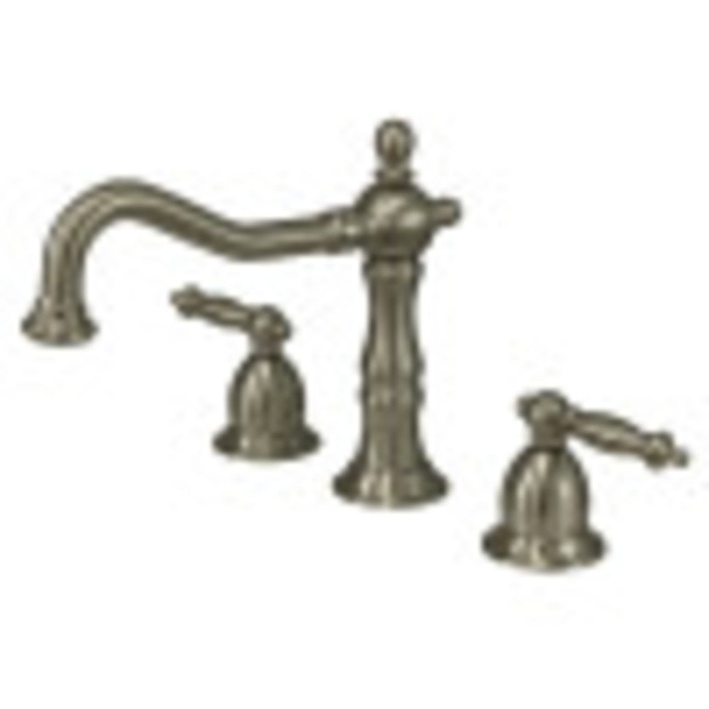 Kingston Brass KS1978TL 8 in. Widespread Bathroom Faucet, Brushed Nickel - BNGBath