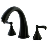 Thumbnail for Kingston Brass KS2365FL Roman Tub Faucet, Oil Rubbed Bronze - BNGBath