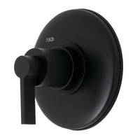 Thumbnail for Kingston Brass KB3000NDL NuvoFusion Two-Way Volume Control, Matte Black - BNGBath