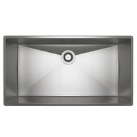 Thumbnail for ROHL Forze Single Bowl Stainless Steel Kitchen Sink - BNGBath