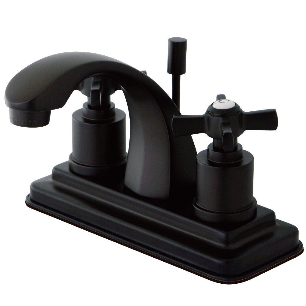 Kingston Brass KS4645ZX 4 in. Centerset Bathroom Faucet, Oil Rubbed Bronze - BNGBath