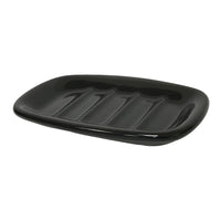 Thumbnail for Kingston Brass BASD9115BK Water Onyx Black Porcelain Soap Dish Only, Black - BNGBath