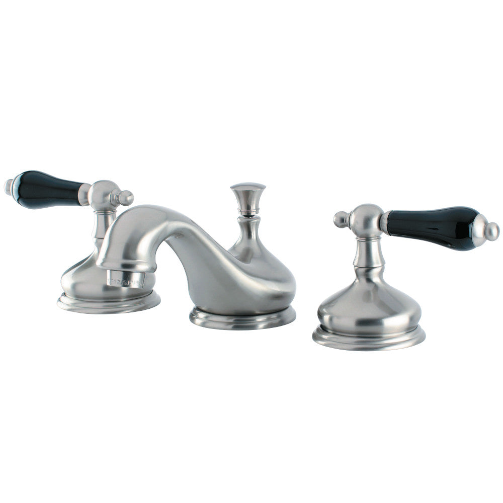 Kingston Brass KS1168PKL Duchess Widespread Bathroom Faucet with Brass Pop-Up, Brushed Nickel - BNGBath