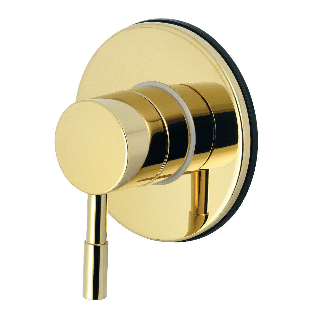 Kingston Brass KS3032DL Concord 3-Way Diverter Valve with Trim Kit, Polished Brass - BNGBath