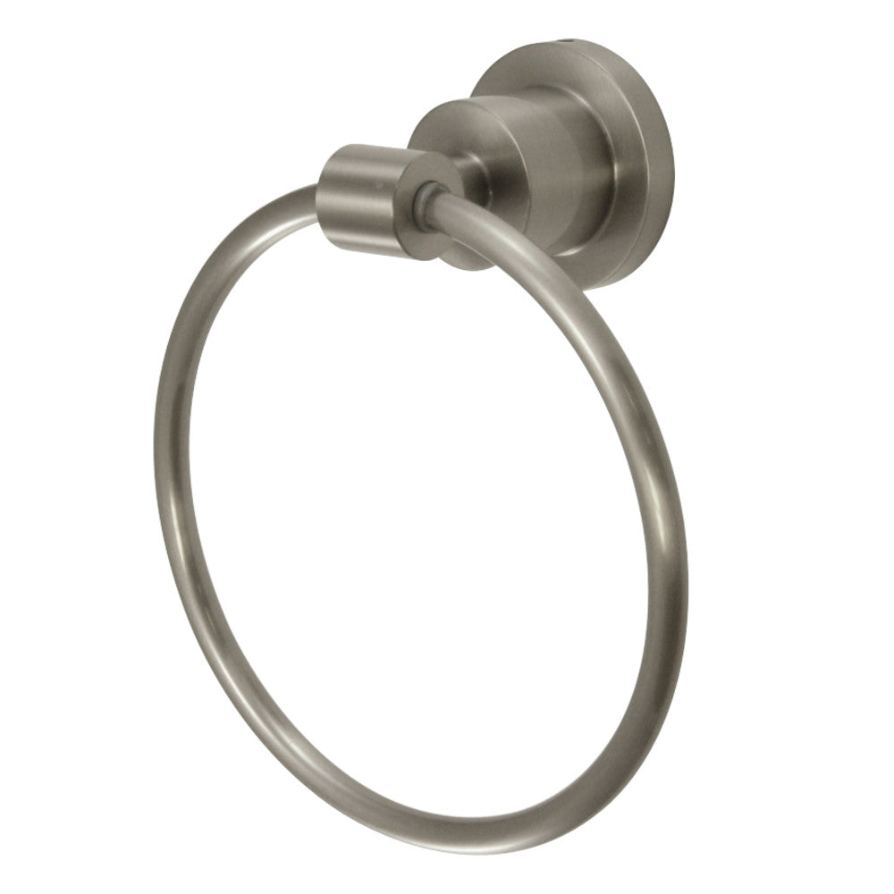 Kingston Brass BA8214SN Concord Towel Ring, Brushed Nickel - BNGBath