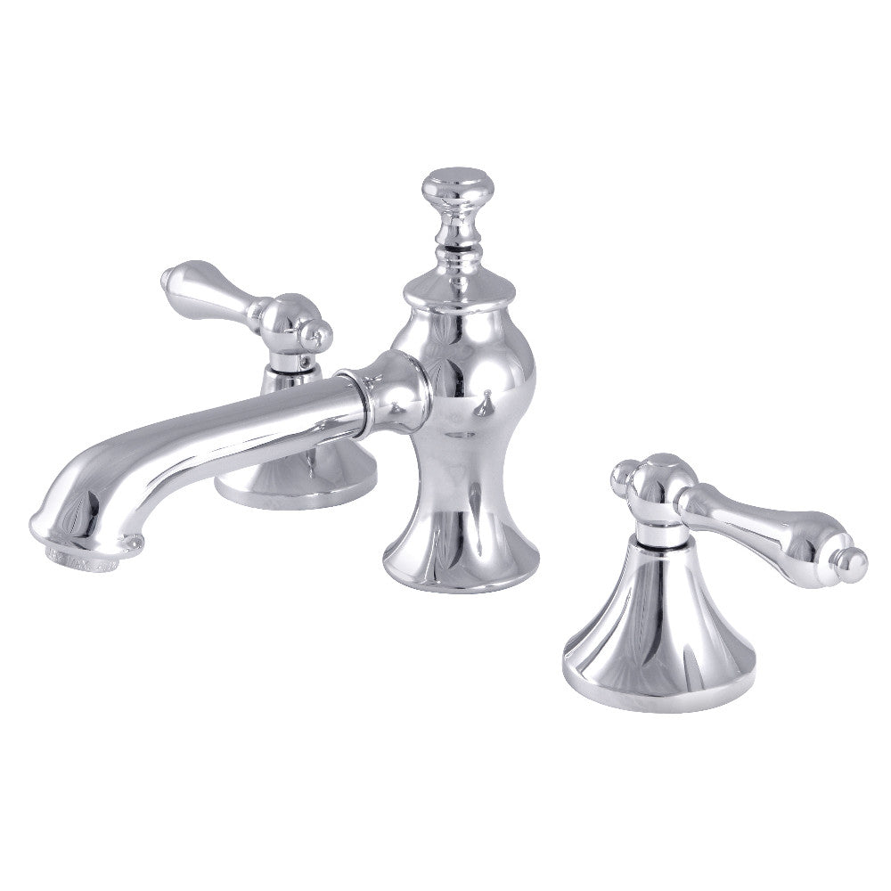 Kingston Brass KC7061AL Vintage 8" Widespread Bathroom Faucet, Polished Chrome - BNGBath