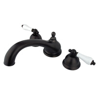 Thumbnail for Kingston Brass KS3355PL Vintage Roman Tub Faucet, Oil Rubbed Bronze - BNGBath