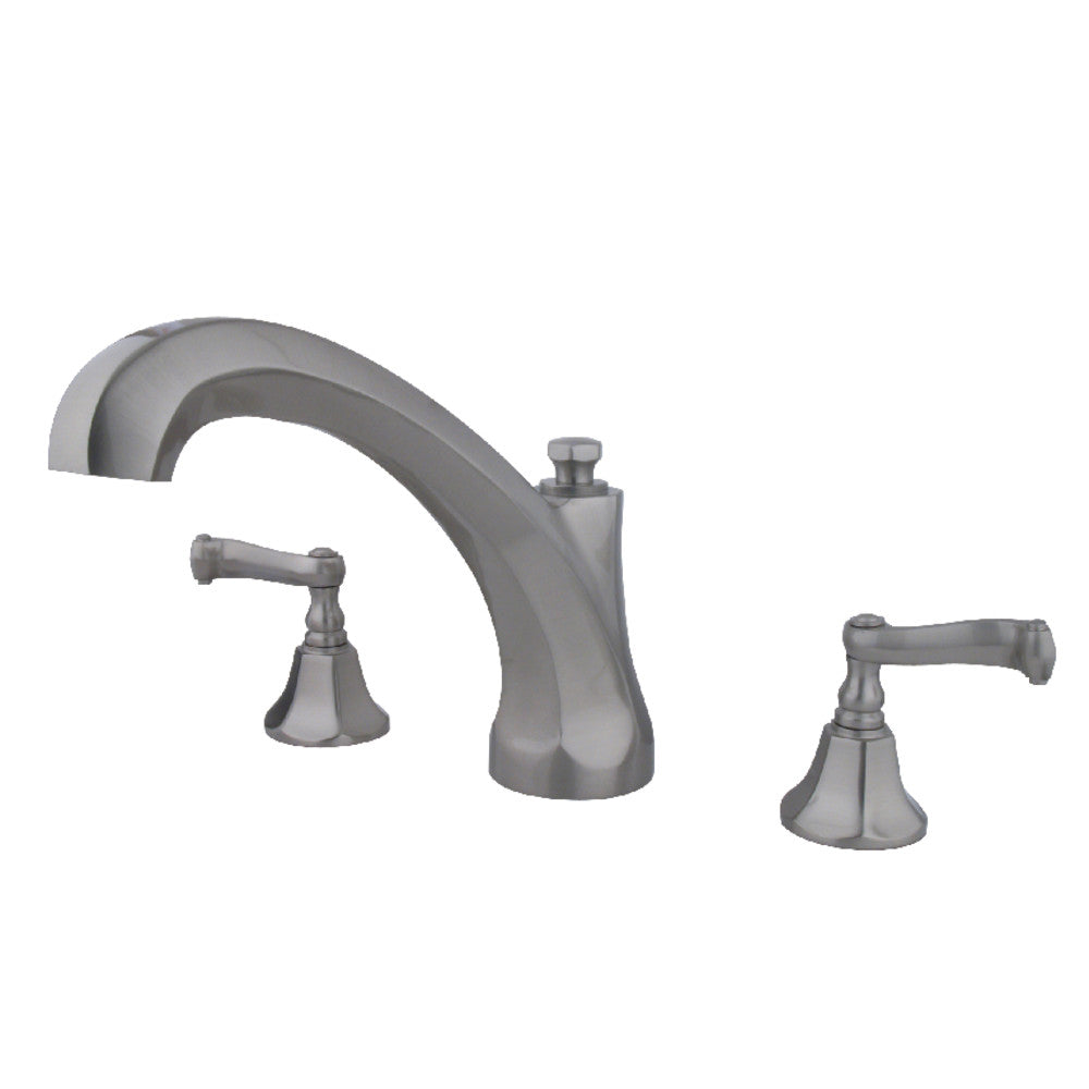 Kingston Brass KS4328FL Roman Tub Faucet, Brushed Nickel - BNGBath