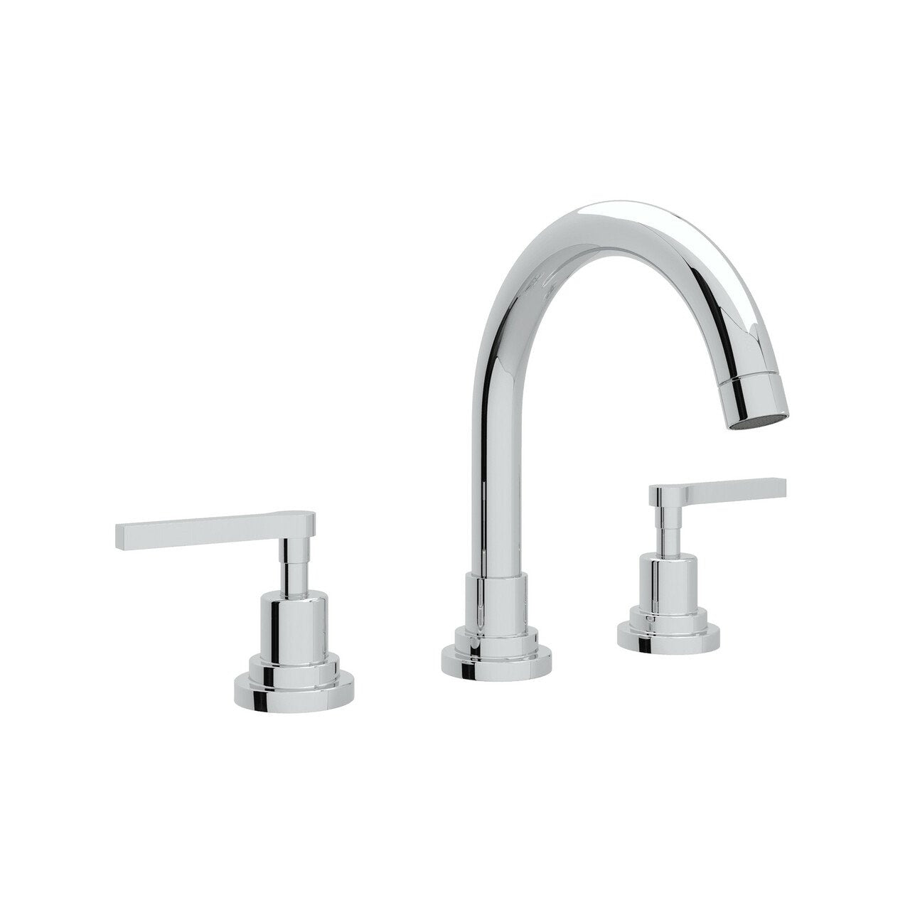 ROHL Lombardia C-Spout Widespread Bathroom Faucet - BNGBath