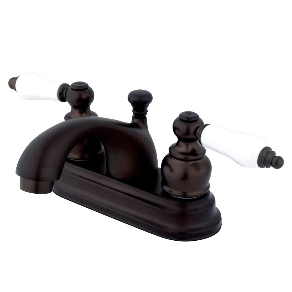 Kingston Brass GKB2605PL 4 in. Centerset Bathroom Faucet, Oil Rubbed Bronze - BNGBath