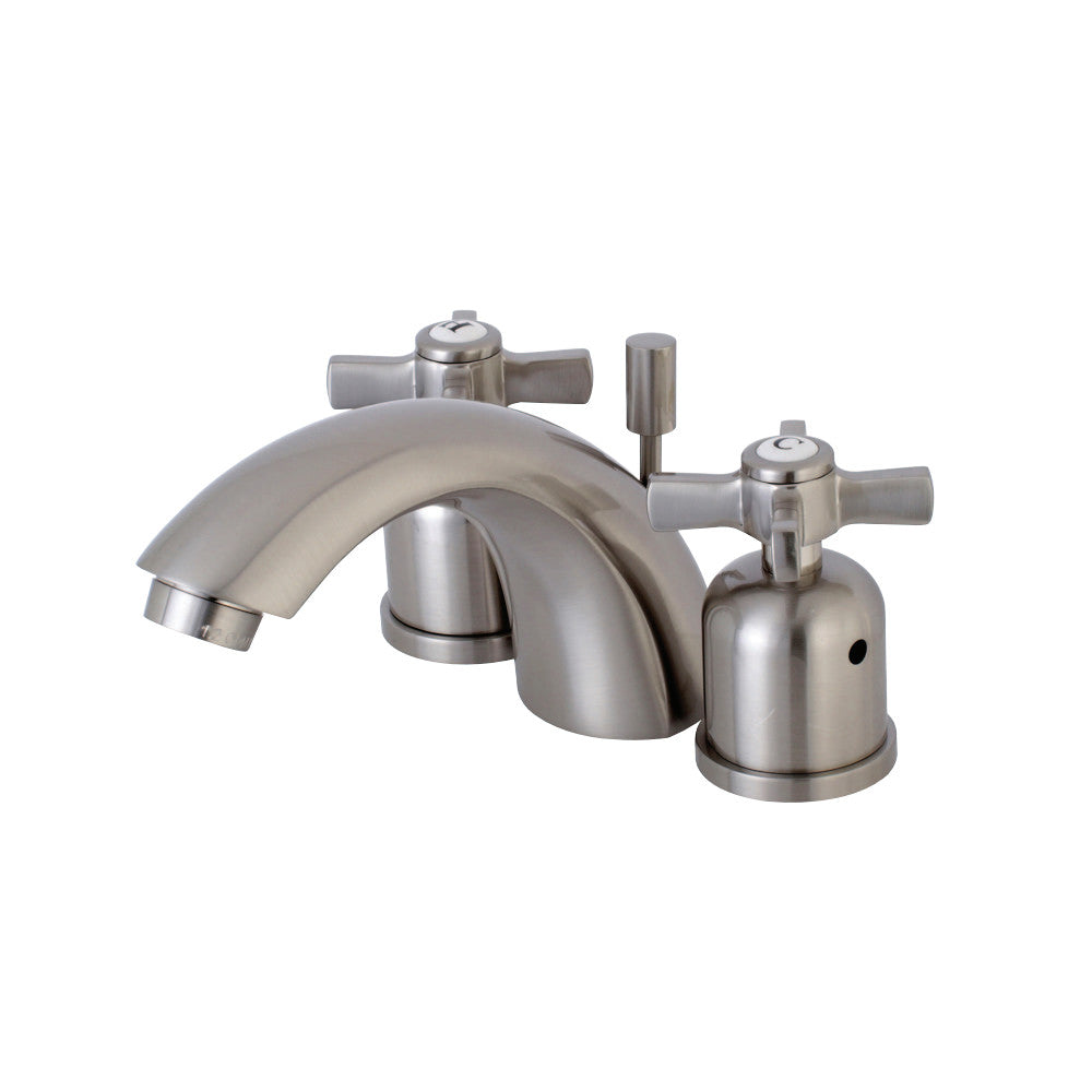 Kingston Brass KB8958ZX Mini-Widespread Bathroom Faucet, Brushed Nickel - BNGBath