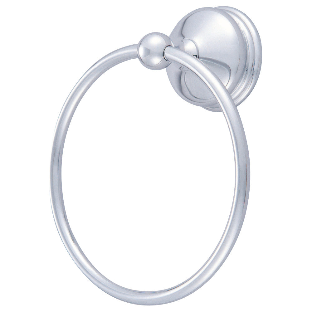 Kingston Brass BA1164C Vintage Towel Ring, Polished Chrome - BNGBath