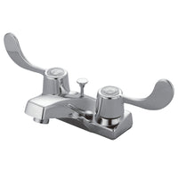 Thumbnail for Kingston Brass KB191B 4 in. Centerset Bathroom Faucet, Polished Chrome - BNGBath