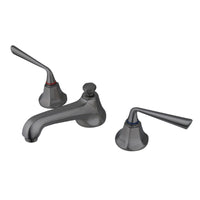 Thumbnail for Kingston Brass KS4468ZL 8 in. Widespread Bathroom Faucet, Brushed Nickel - BNGBath