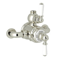 Thumbnail for Perrin & Rowe Edwardian Exposed Thermostatic Valve with Volume and Temperature Control - BNGBath