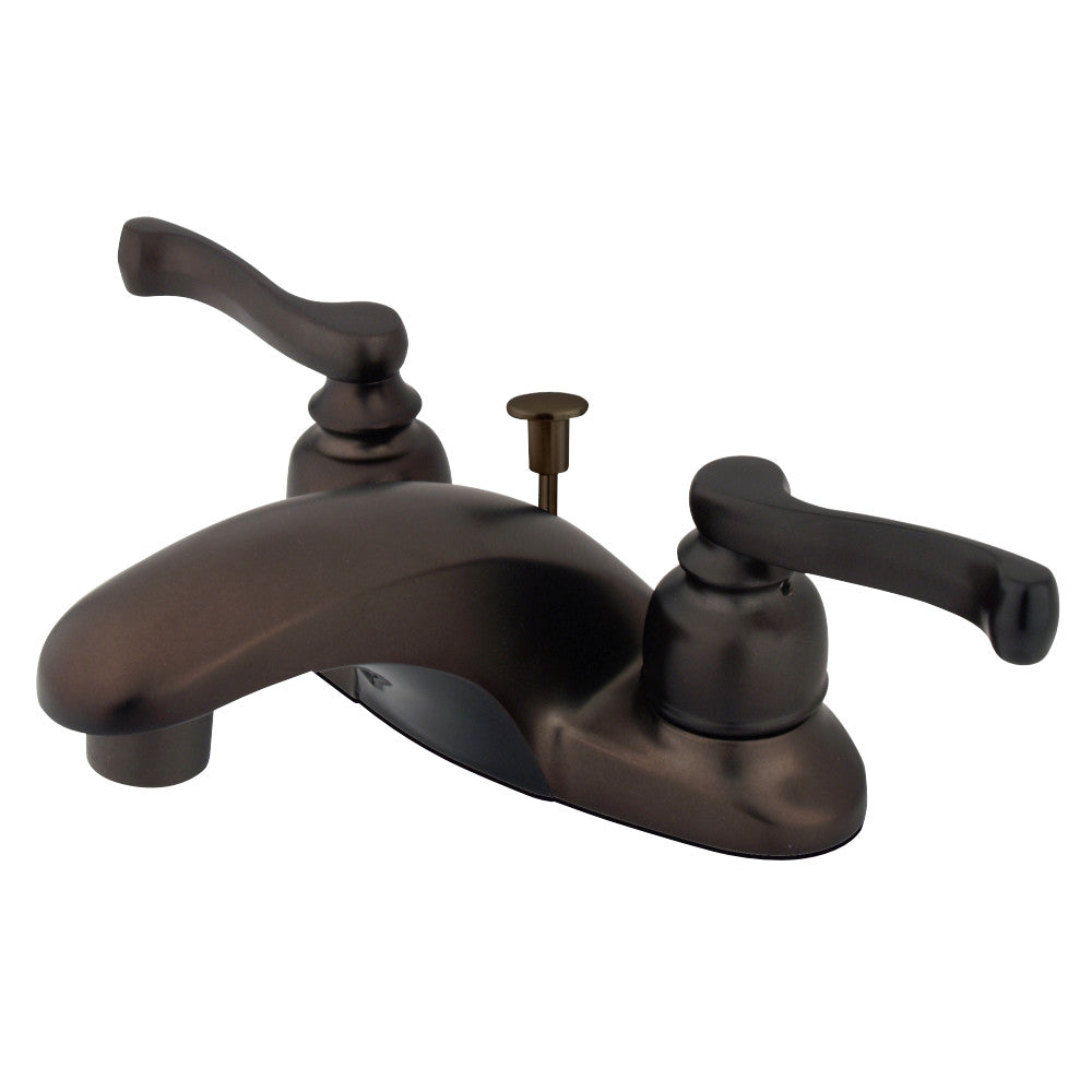 Kingston Brass GKB8625FL 4 in. Centerset Bathroom Faucet, Oil Rubbed Bronze - BNGBath