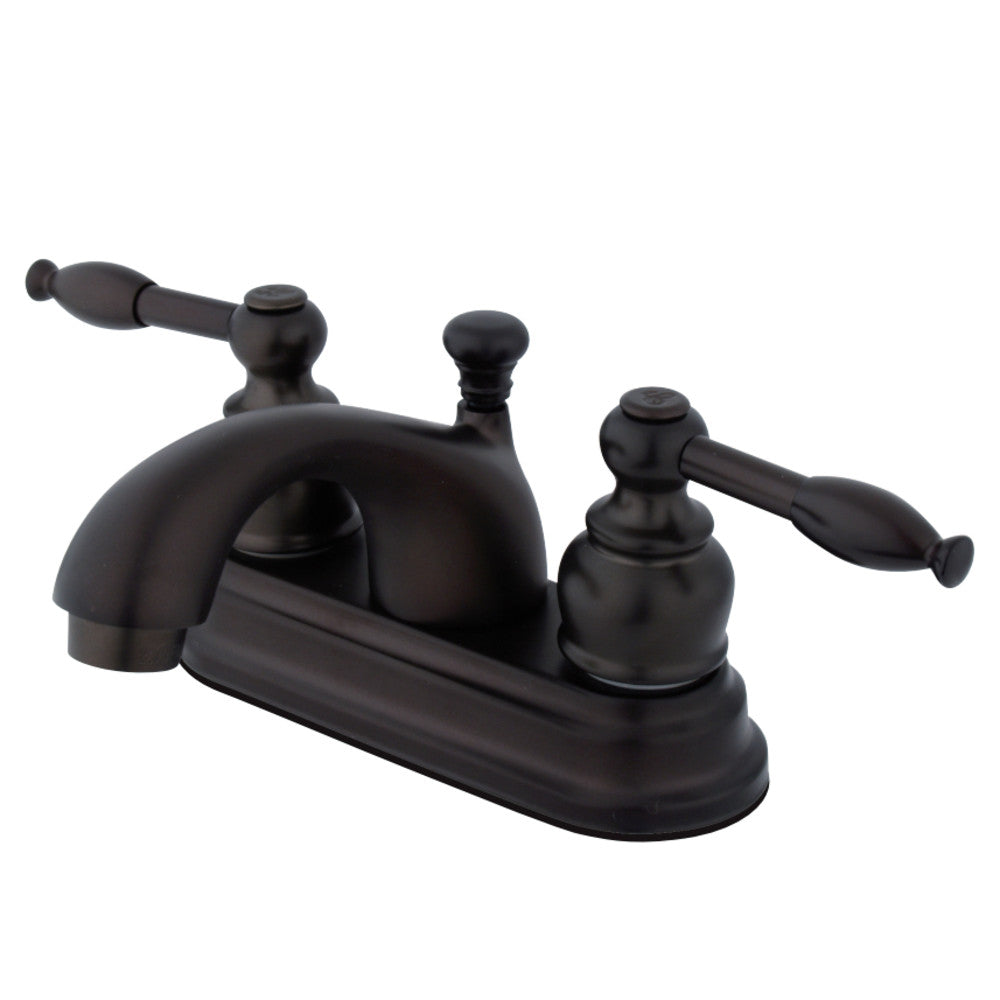 Kingston Brass FB2605KL 4 in. Centerset Bathroom Faucet, Oil Rubbed Bronze - BNGBath