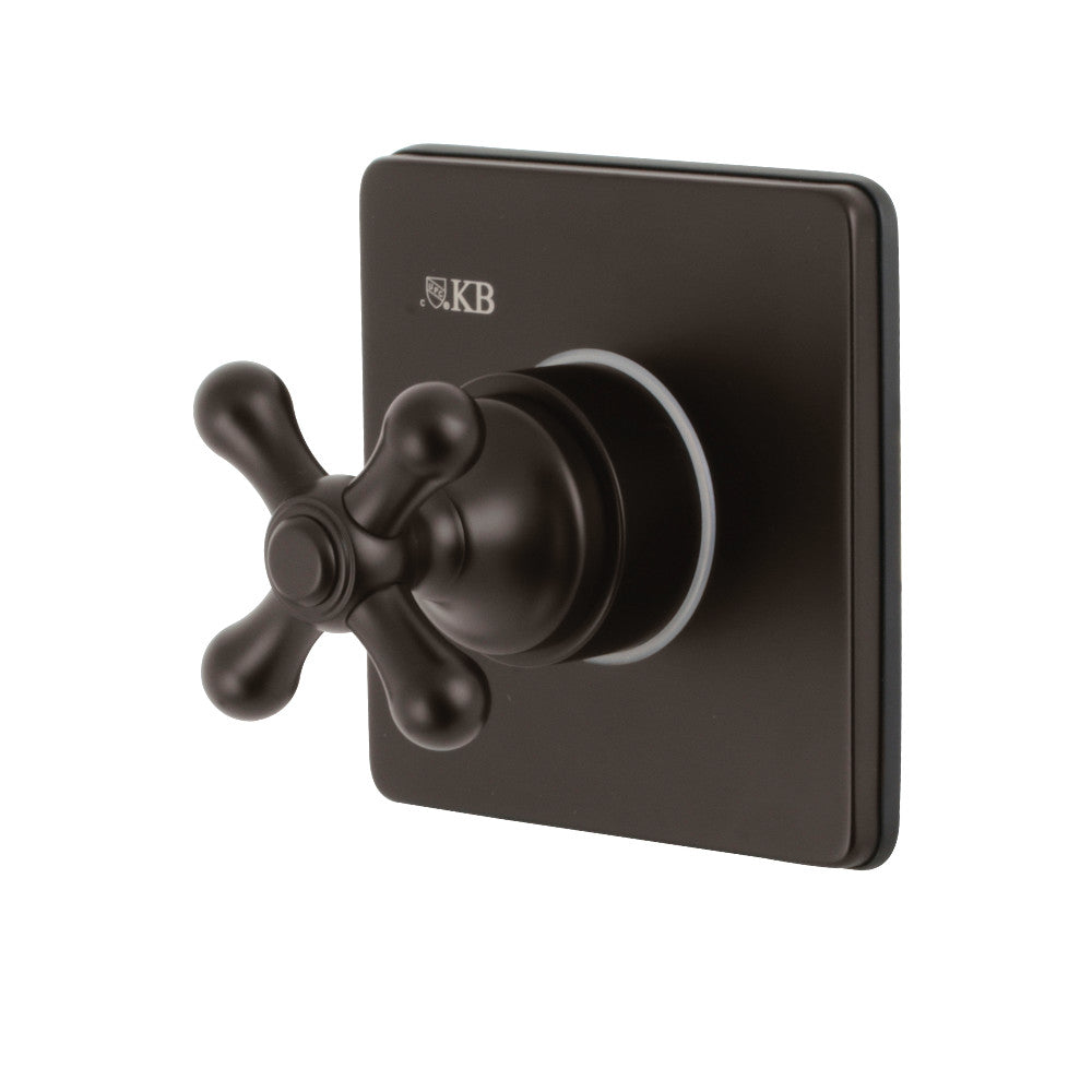 Kingston Brass KS3045AX 3-Way Diverter Valve with Trim Kit, Oil Rubbed Bronze - BNGBath