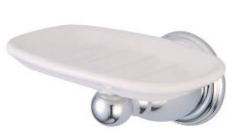 Kingston Brass BA1755C Heritage Wall-Mount Soap Dish, Polished Chrome - BNGBath