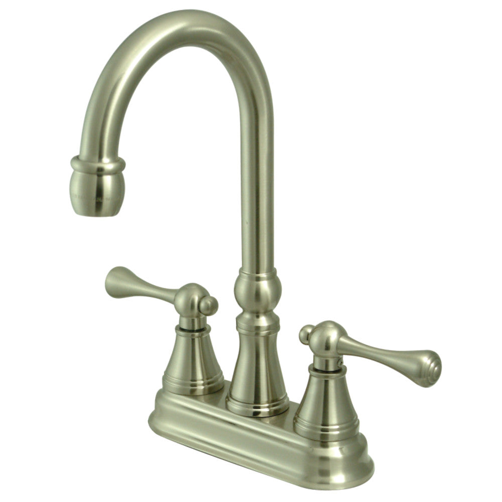 Kingston Brass KS2498BL Bar Faucet, Brushed Nickel - BNGBath