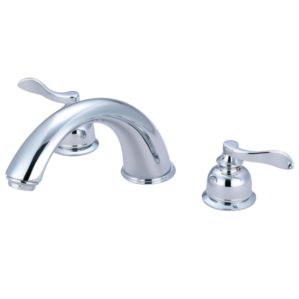 Kingston Brass KB8361NFL NuWave French Roman Tub Faucet, Polished Chrome - BNGBath