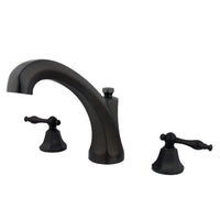 Thumbnail for Kingston Brass KS4325NL Metropolitan Roman Tub Faucet, Oil Rubbed Bronze - BNGBath