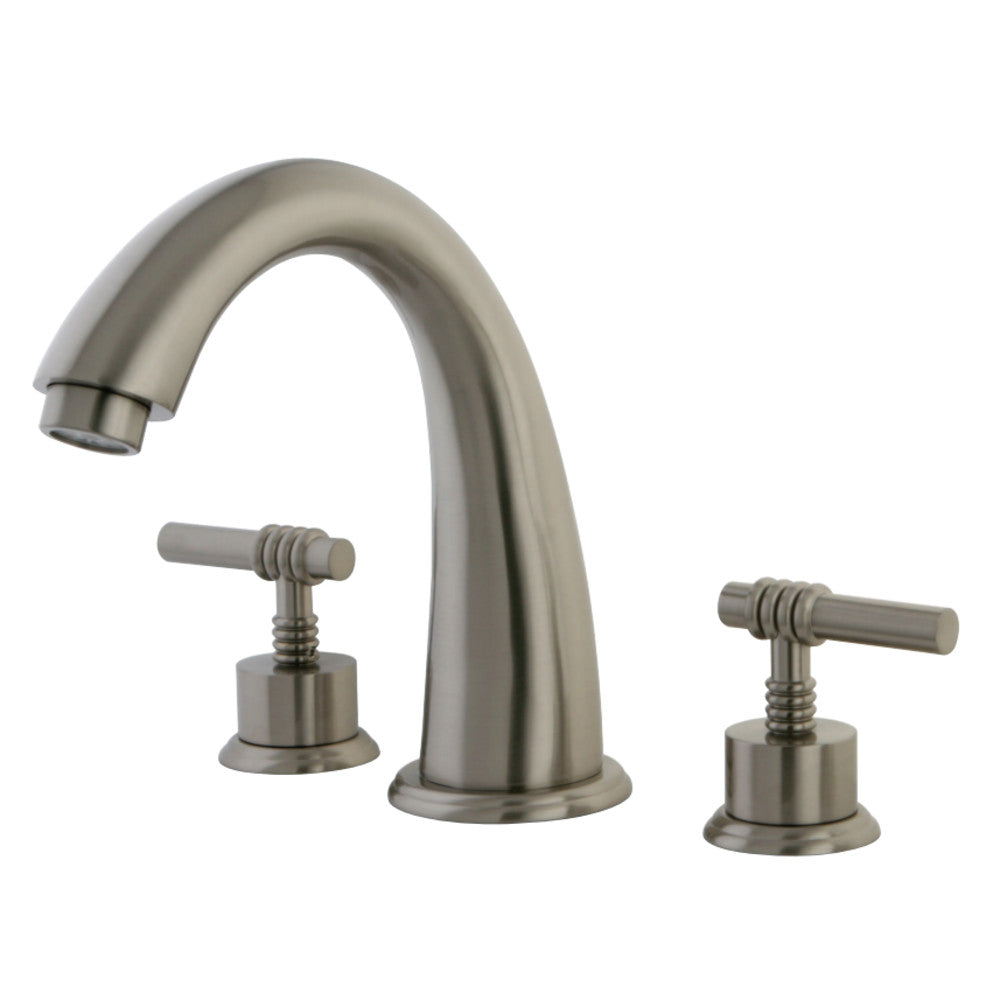 Kingston Brass KS2368ML Roman Tub Faucet, Brushed Nickel - BNGBath