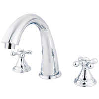 Thumbnail for Kingston Brass KS5361AX Vintage Roman Tub Faucet, Polished Chrome - BNGBath